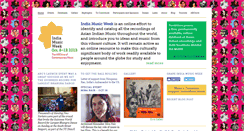 Desktop Screenshot of indiamusicweek.org