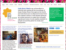 Tablet Screenshot of indiamusicweek.org